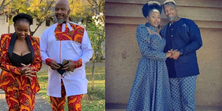 Skeem Saam actor Sello Maake celebrates his second anniversary with his wife, Pearl Mbewe