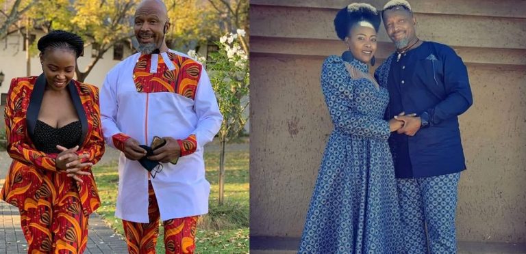 Skeem Saam actor Sello Maake celebrates his second anniversary with his wife, Pearl Mbewe