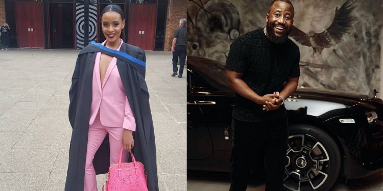 Cassper Nyovest and Thobeka Majozi