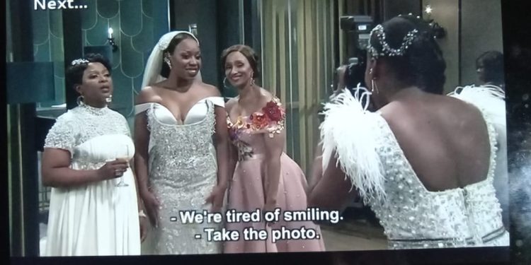 Generations: First look at Fikile’s bridal gown for her Wedding to Mazwi Moroka tonight