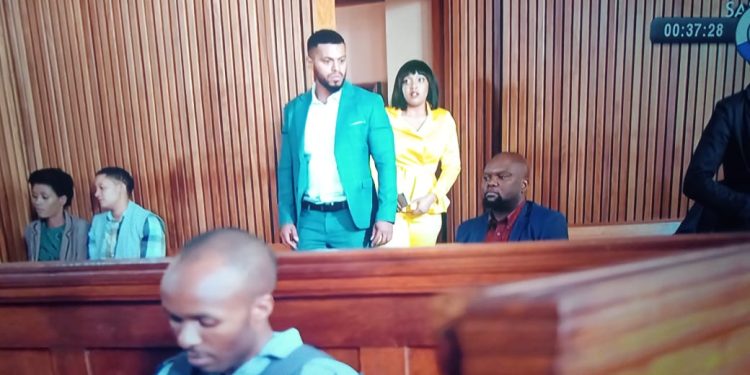 Drama as Khwezi and Pretty turn Lehasa's first court sitting into a fashion event on Skeem Saam