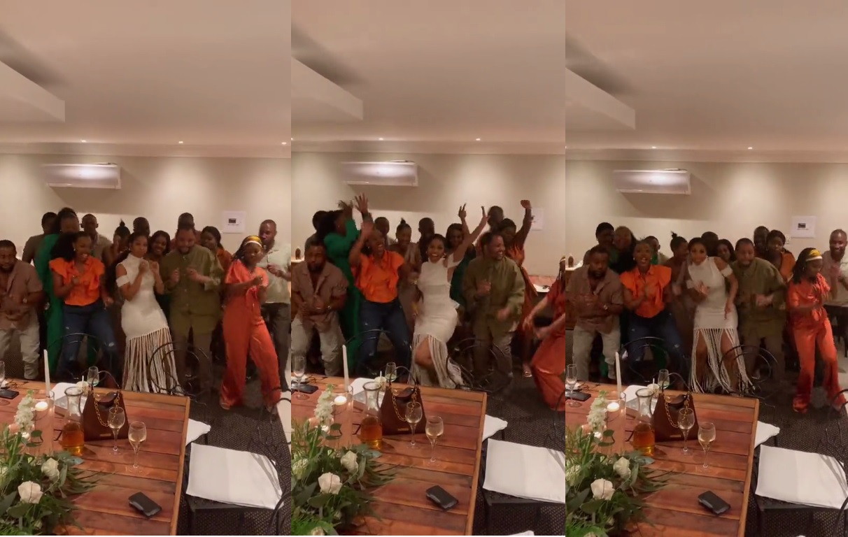 Who among the Gomora cast nailed Beyonce's CUFF IT challenge at Mazet's graduation party?
