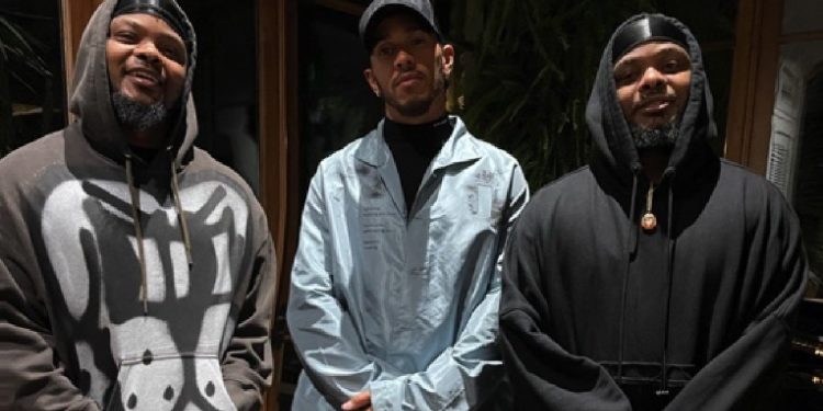 Major League DJz with Lewis Hamilton - Source: Instagram