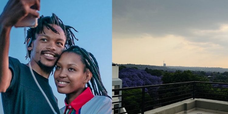 Berita shows off Joburg's apartment - Source: Twitter