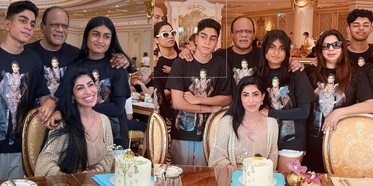 Sorisha celebrated with her entire family. Image: IG/Sorisha Naidoo