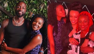 Gabrielle Union and Dwayne Wade in South Africa
