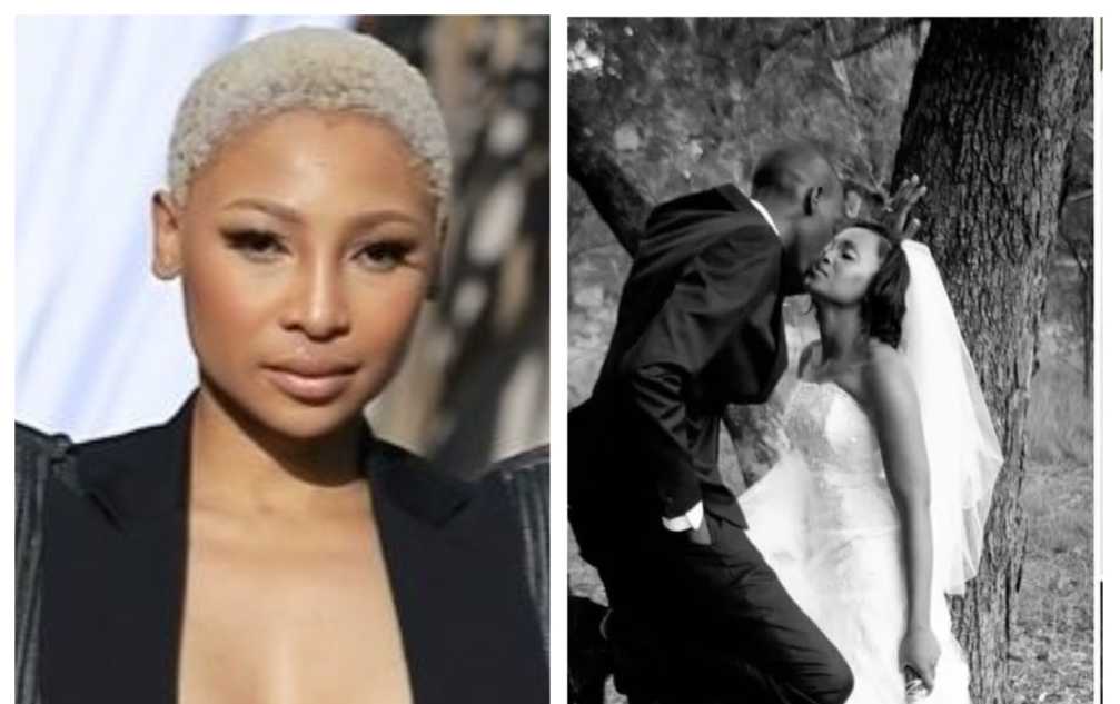 Enhle Mbali and Justice Huni with Bonga - Source: Instagram