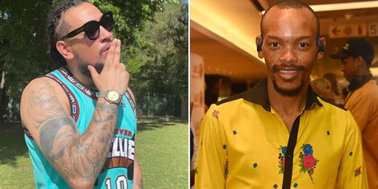 Nota Baloyi with AKA - Source: Instagram