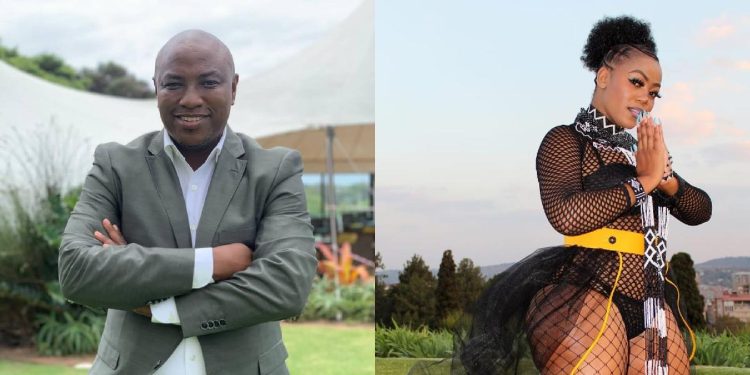 Queen Molly with Musa Mseleku - Source: Instagram