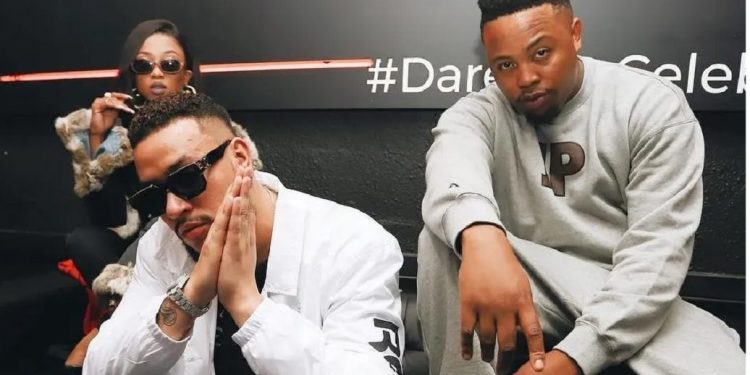 AKA with his friend Don Design - Source: Twitter