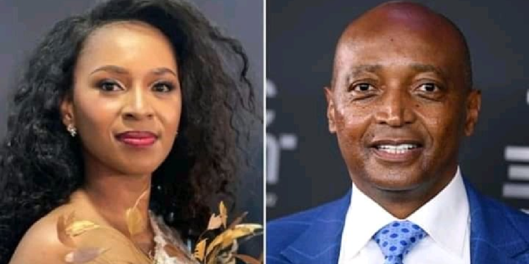 Katlego Danke and Patrice Motsepe