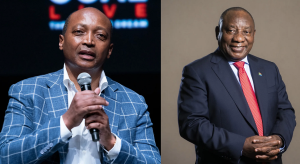 Cyril Ramaphosa and billionaire Patrice Motsepe