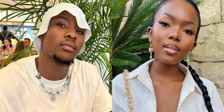 Zamani Mbatha and girlfriend