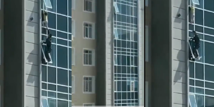 heroic man catches falling toddler from eighth-floor apartment window