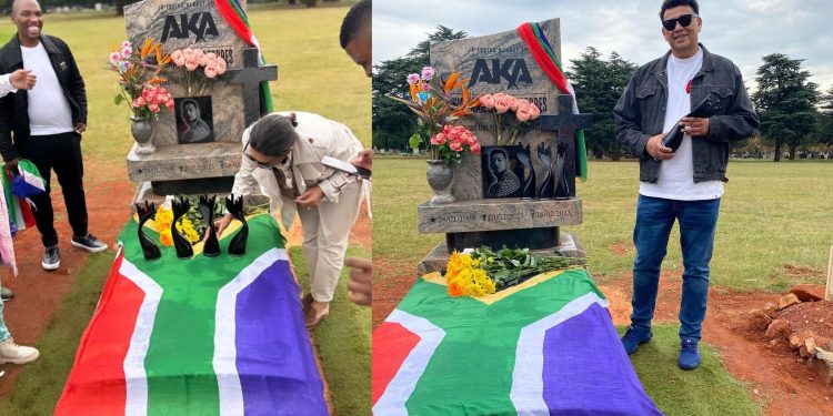 Forbes Family Visits AKA’s Grave to Honor His Metro FM Awards Victory