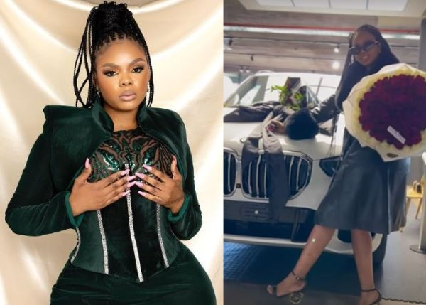 Back in the streets: Londie London’s new boyfriend buys her an R2 million BMW