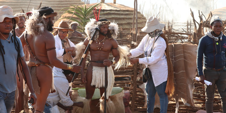 On set and in action: the filming of 'Shaka iLembe'.