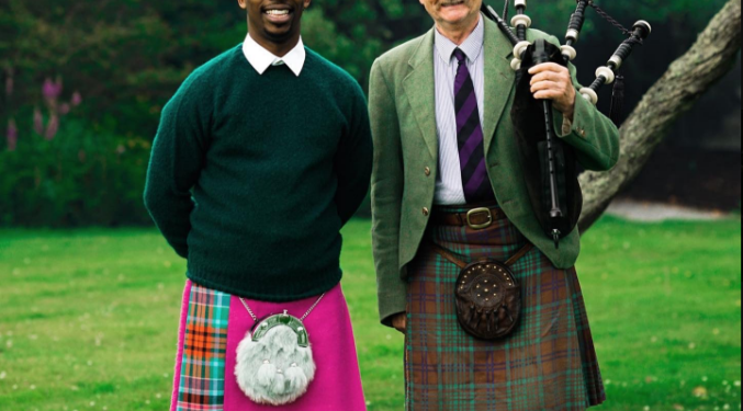 Zakes Bantwini recently spent time in Scotland. Image: Zake Bantwini Twitter