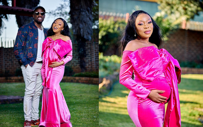 Lesego and Bonko Khoza reveal they’re expecting a baby girl