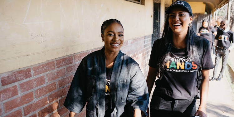 Nomzamo Mbatha and Cotton On Foundation’s Contributions on Mandela Day