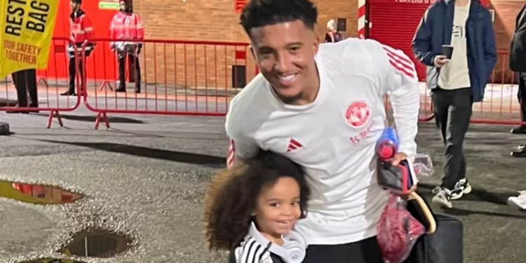 In pictures: Benni McCarthy’s daughter plays with Jadon Sancho