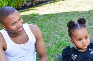 In pictures: Andile Jali celebrates his look-alike daughter’s birthday in style