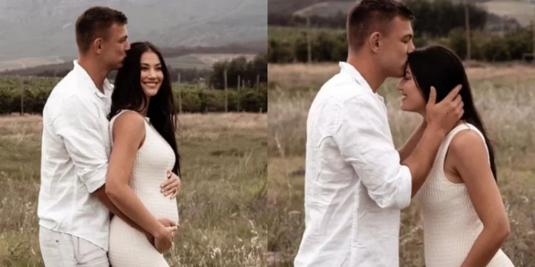 Handre Pollard and wife Marise