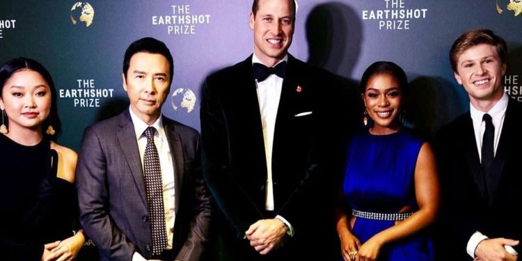 Nomzamo Mbatha meets Prince William