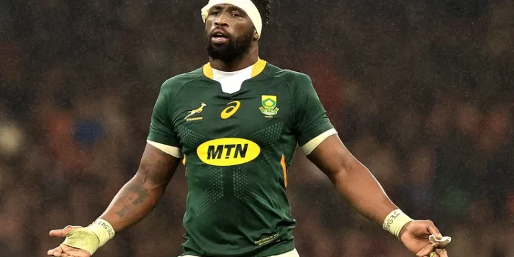 Springboks captain Siya Kolisi