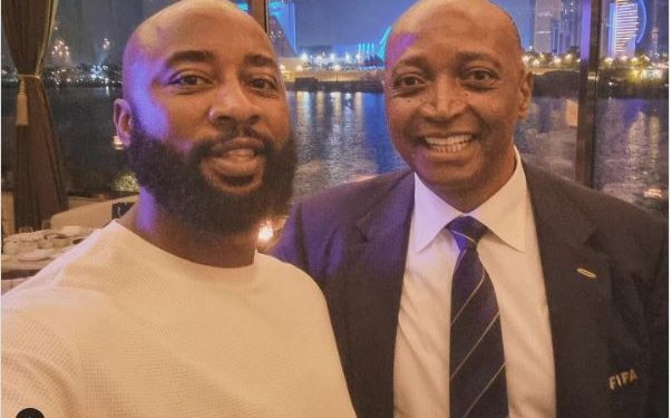 Tumelo Ramaphosa and Patrice Motsepe