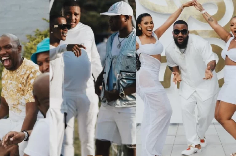 Cassper Nyovest’s birthday party dazzles with stars and style